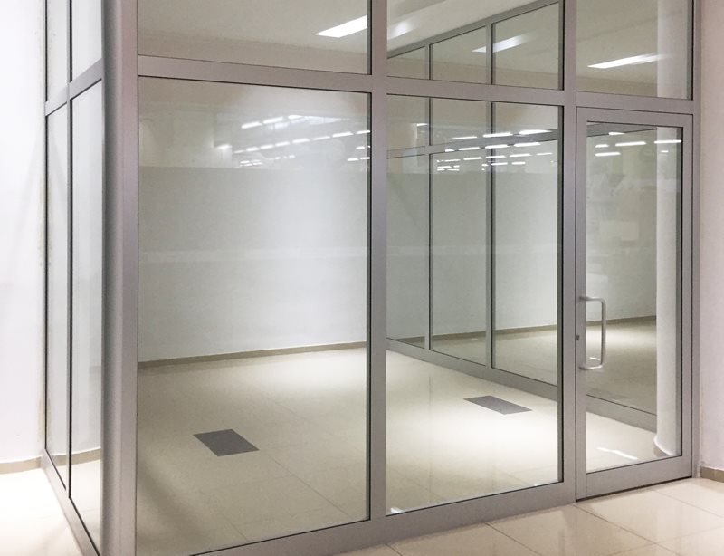 Divisórias de Vidro em Área Rural de Joinville