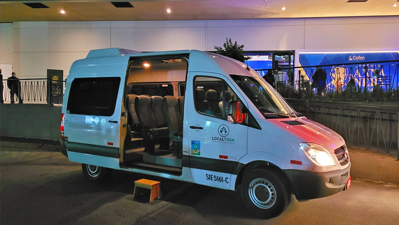 transporte em eventos financeiros